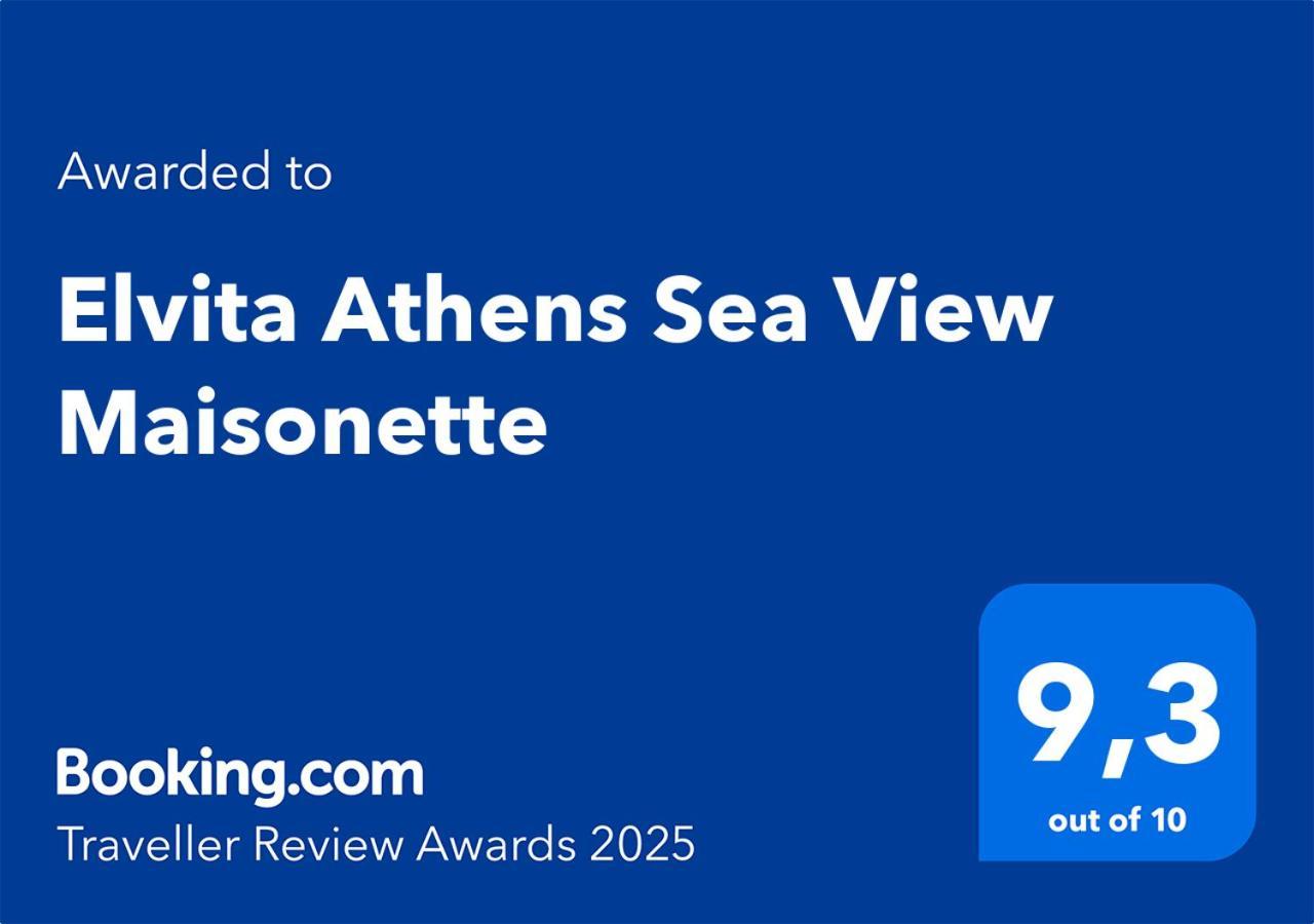 Elvita Athens Sea View Maisonette Apartamento Exterior foto